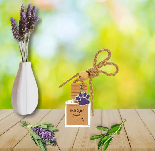 White sage & lavender car diffuser